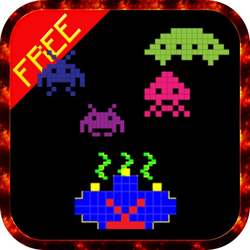 8 Bit Alien Invaders FREE icon
