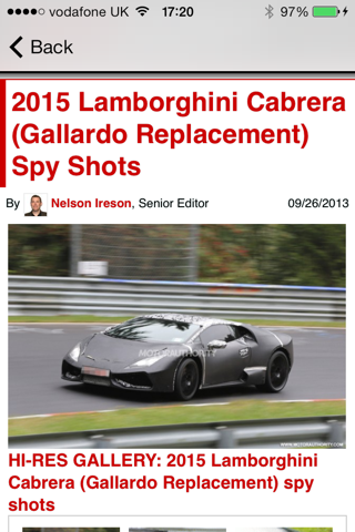 Lamborghini News screenshot 3