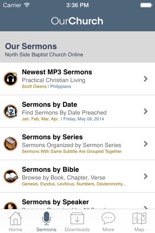 North Side Baptist Church screenshot 2