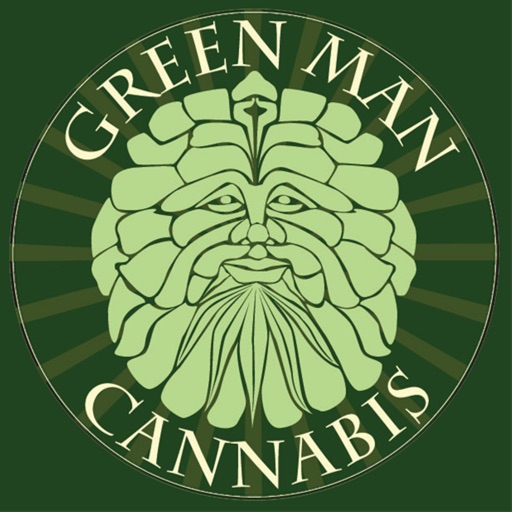 Green Man Cannabis icon