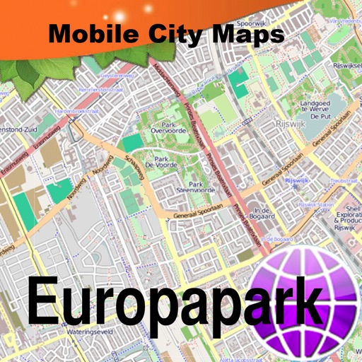 Europapark Street Map
