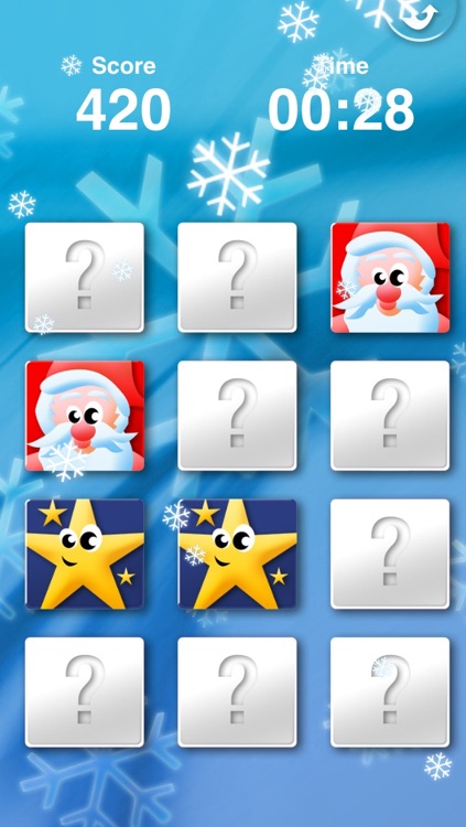 Christmas' Matching for kids HD