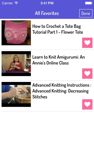 Knit & Crochet Guide - Ultimate video for Beginner, Intermediate and Advanced learner screenshot 3