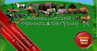 How to cancel & delete Animals Life Cycle - Mammals And Their Young from iphone & ipad 1