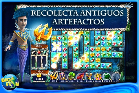 Jewel Legends: Atlantis - A Match 3 Puzzle Adventure screenshot 3