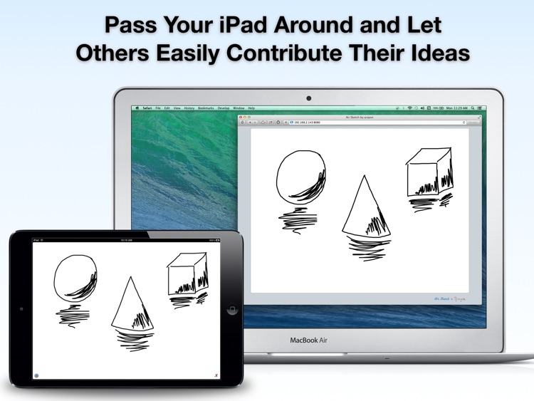 Air Sketch Free: Wireless Smart Whiteboard for Classrooms, Presentations, Meetings, and Collaboration screenshot-4
