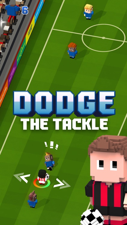 Blocky Soccer - Endless Arcade Runner