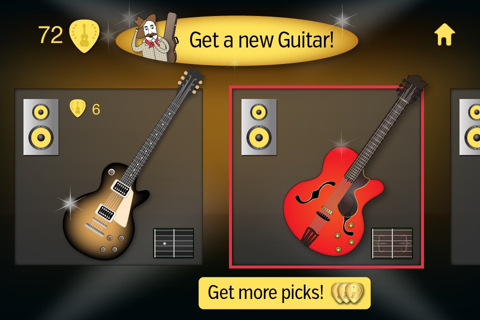 King of the Riff - Pocket Guitar learning game screenshot 2