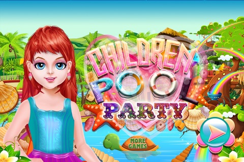 Children Pool Party game for girls screenshot 2