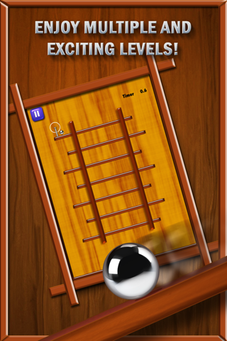 Labyrinth Ball Maze Tilt: Stay On the Rail screenshot 2