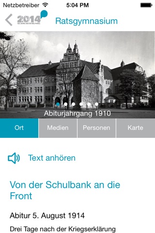 Osnabrück 1914 - 1918 | Digitaler Stadtrundgang screenshot 4
