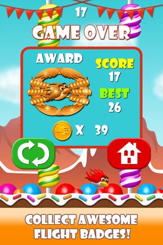 Goochie Birds - Flappy Fun in a Candy Coated World of Sweetness! screenshot 4