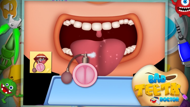 Bad Teeth Doctor - Kids Free Games For Fun screenshot-4