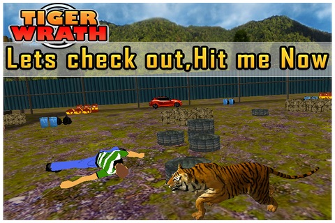 Tiger Wrath ( Animal attack 3d Game ) screenshot 2