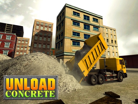 【图】混凝土的挖掘机拖拉机 3D(截图3)