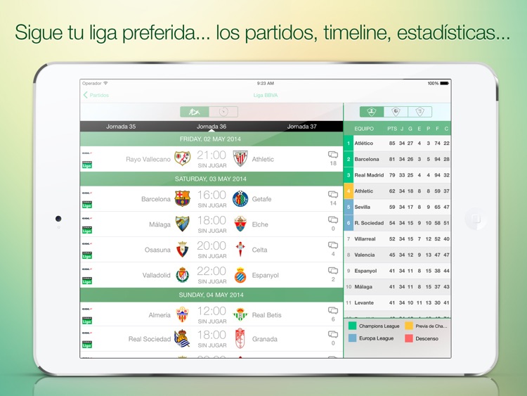 Resultados de Fútbol HD