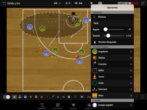 Efficiency Match Pro Basketball screenshot 2