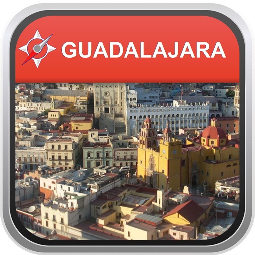 Map Guadalajara, Mexico: City Navigator Maps