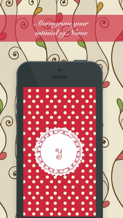 Love Monogram - Create cute customized wallpapers and lock screens