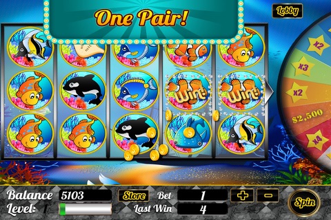 Little Fish Farm Slots Machine Gamehouse Casino screenshot 2