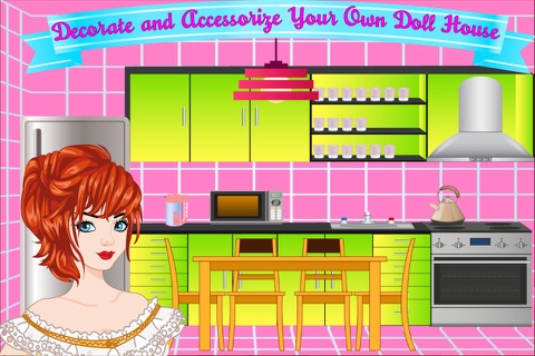 Polly Doll House Decoration Game screenshot 4