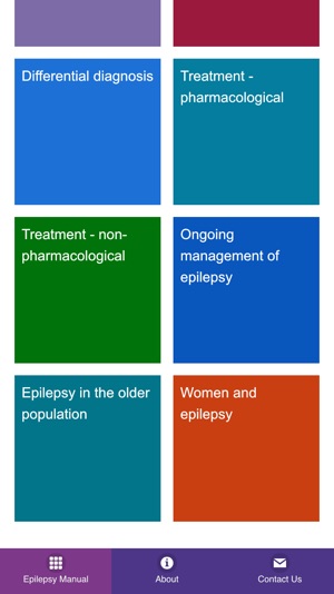 Professionals Epilepsy Manual(圖2)-速報App