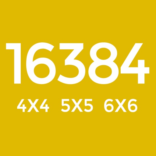 16384 Mobile Logic Game With 3x3 4x4 5x5 6x6 Board Sizes, New Version Of  Addictive Puzzle Game 2048 icon