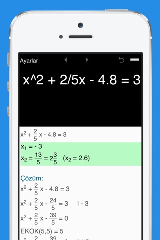 Quadratic Equation Solver with Steps screenshot 2