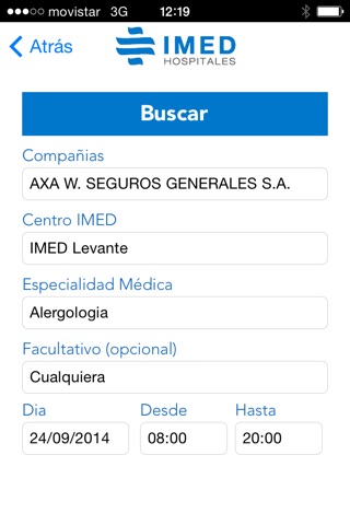 IMED Hospitales screenshot 2