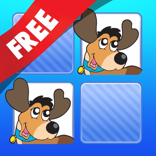 Free Memo Game Pets Cartoon icon