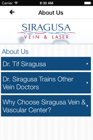 Siragusa Vein & Vascular screenshot 3