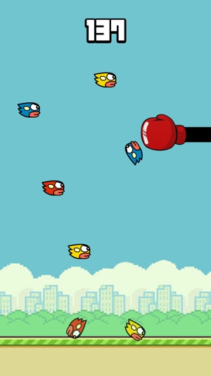 Flappy Punch FREE - The End of a Tiny 2048 Bird(圖1)-速報App