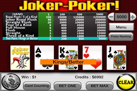 Joker-Poker screenshot 4