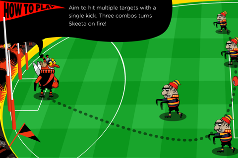 Skeeta's Footy Crusade - the official game from Essendon FC screenshot 4