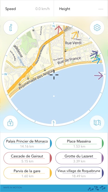Nice and Monaco Compass : Offline Map