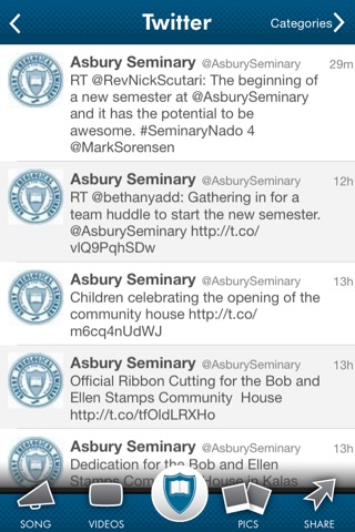 Asbury Theological Seminary Application screenshot 4