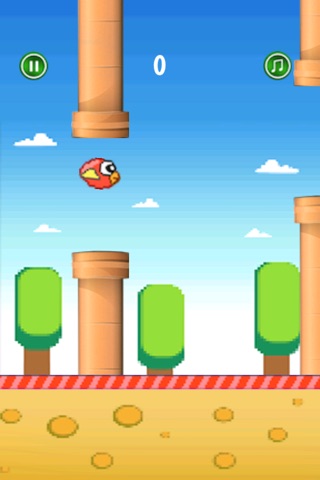 Bird Wing Rises - New Flappy Adventure Game screenshot 2