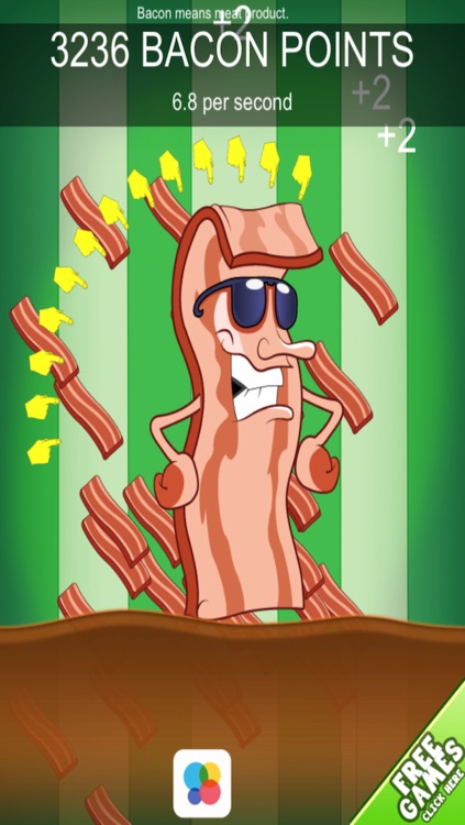 Bacon Fart Clickers: 100 Click Challenge PRO - Catch that Hot Pig Smell!