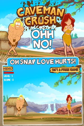 Caveman Crush Love Machine Pro – Old School Hit The Apple Style Game screenshot 3