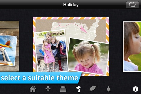 Photo2Collage HD - create collages with 3-clicks screenshot 2