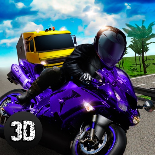 Moto Traffic Rider 3D: Speed City Racing Full