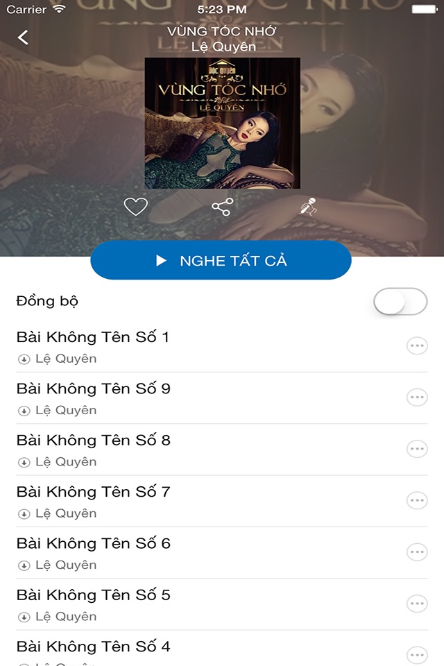 Amusic - MobiFone screenshot 2