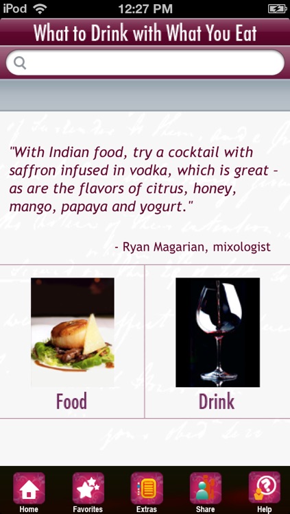 What to Drink with What You Eat screenshot-1