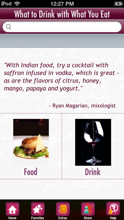 What to Drink with What You Eat