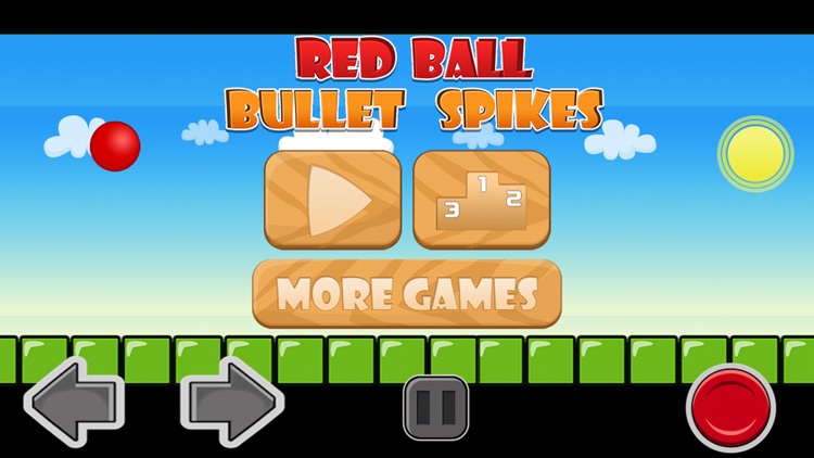 A Red Ball Bullet Escape! - Avoid Bouncing Spikes