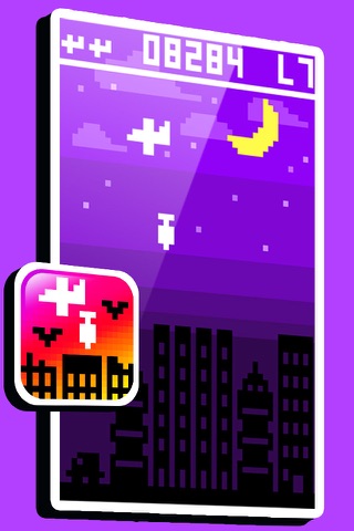 Bomb on Pixel City - Free Arcade Game screenshot 2