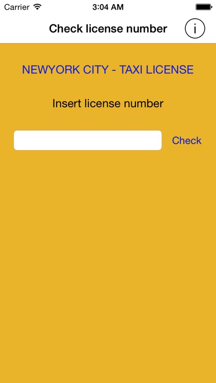 New York City Taxi Licence Driver Open Data