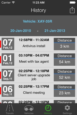 Travel Logs PRO screenshot 4