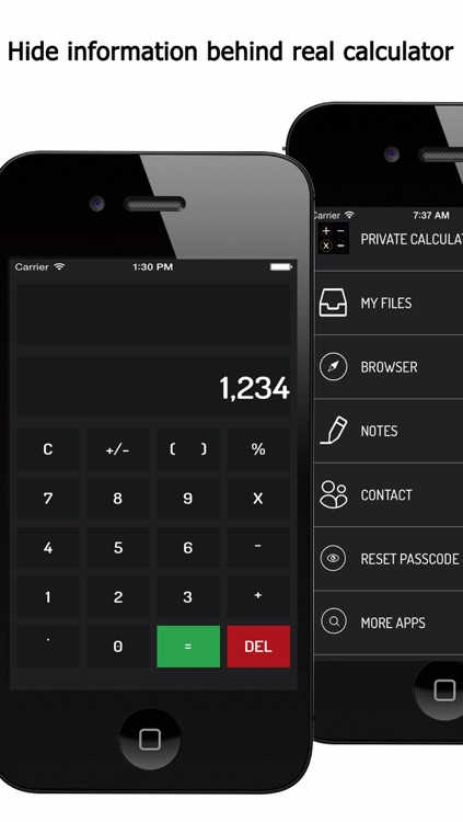 Private Calculator - Hide your photos/videos, keep secret Notes and hide personal Contacts and private browsing