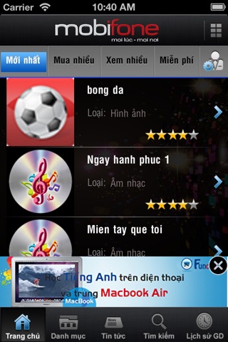 Mobifone Shop screenshot 2
